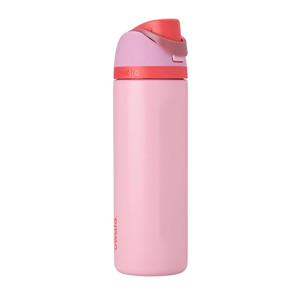 Owala FreeSip Insulated Stainless Steel Drink Flask | 24 oz | Keeps Cold 24 Hours