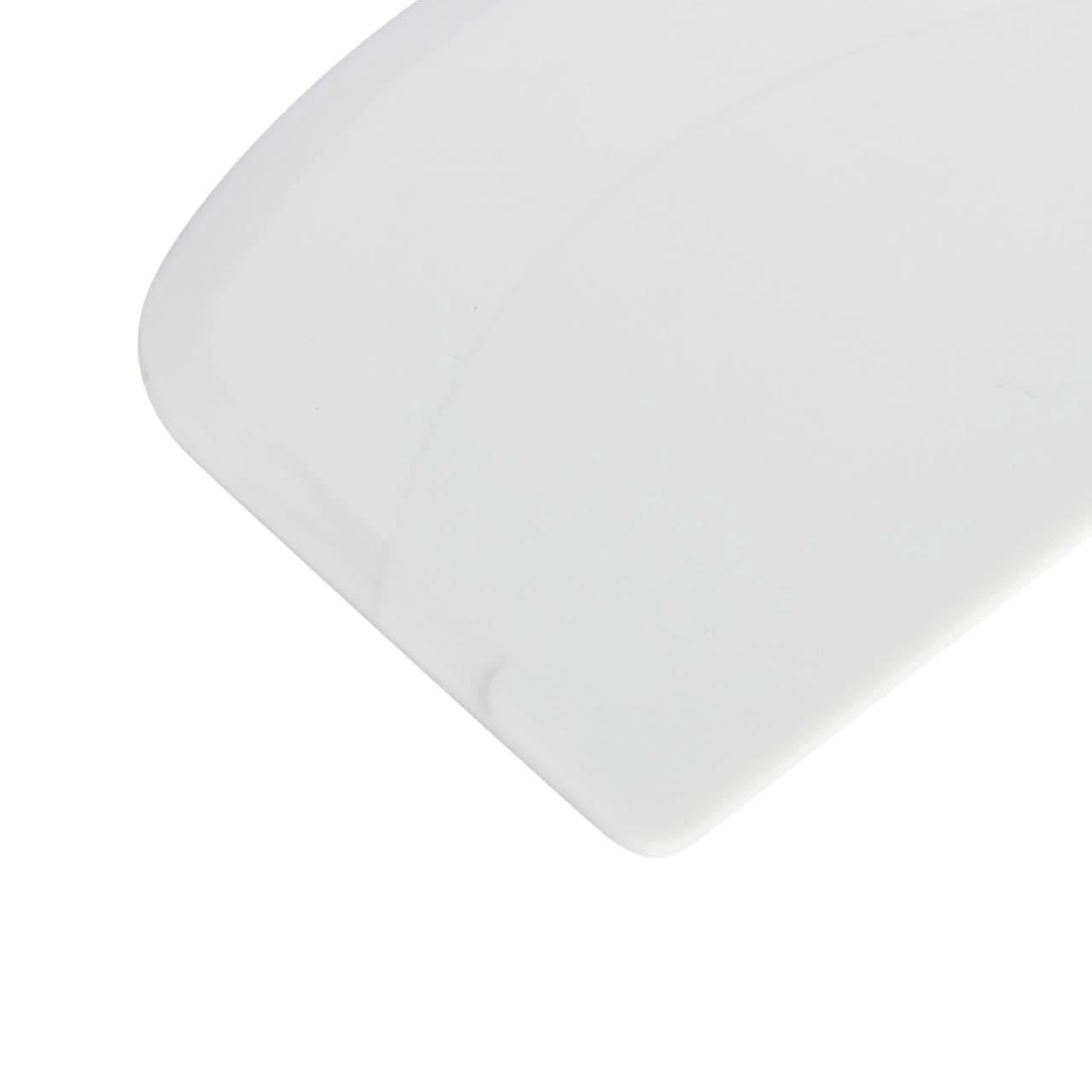 KitchenCraft Plastic Dough Cutter and Scraper - Cut, Scrape, Shape Dough | 13.5 x 9 cm White 5