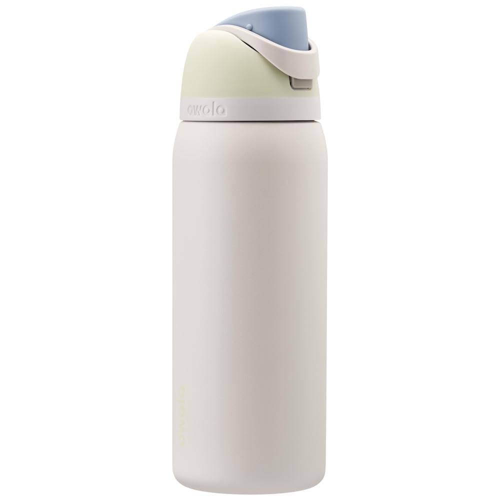Owala FreeSip Insulated Stainless Steel Water Bottle with Straw | 945ml | Iced Breeze