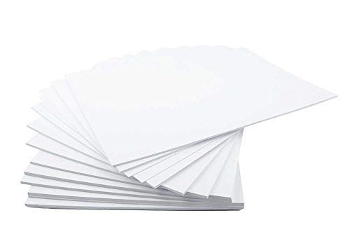 House of Card & Paper White Card Stock - 350gsm Smooth A3 | 25 Sheets | Acid Free 9