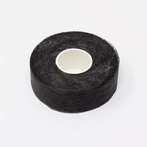 KORBOND Hemming Web - Iron On Hem Tape for No-Sew Hemming | 20m x 2cm Black Cloth 2