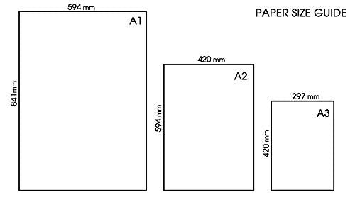 Daler Rowney Graduate Cream Core A2 Mountboard - 5 Pack, 1.25mm Thick, Ivory Smooth Surface 2