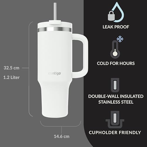 Contigo Streeterville Tumbler 1200 ml with Handle | Stainless Steel Vacuum Insulation 2