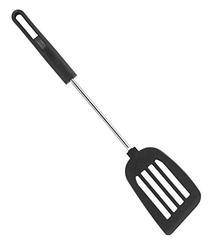 Chef Aid Stainless Steel Slotted Turner - 28cm Long | Ideal for Kitchen & BBQ | Dishwasher Safe 2