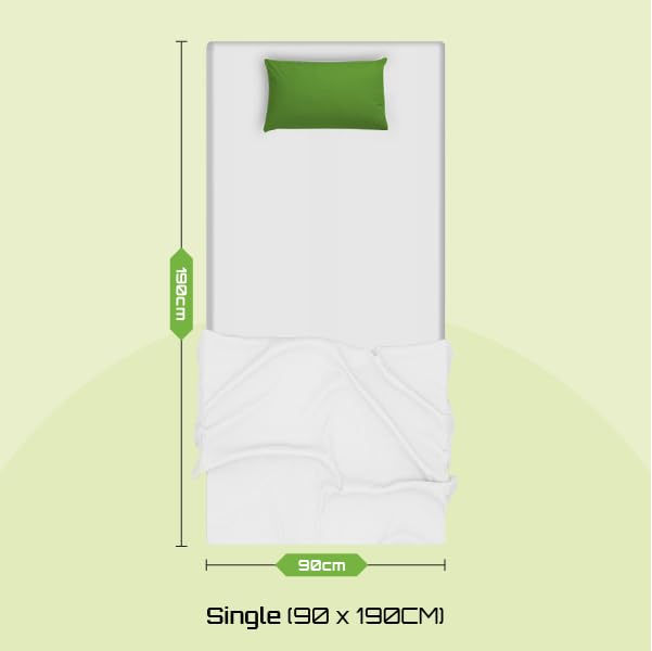 Starlight Beds Single Hybrid Mattress - Memory Foam & Springs | 90cm x 190cm | UK Made 3