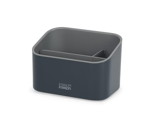 Joseph Joseph SinkStore Tiered Sink Tidy Caddy - Non-Slip Plastic Sink Organiser for Washing-Up Items | Anthracite 2