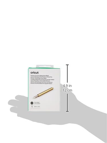 Cricut 2007300 Premium Fine-Point Blade - Resists Wear & Breakage | For Maker & Explore Machines 4