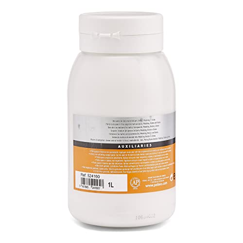 PEBEO Studio Modelling Paste - White Acrylic for Reliefs | 1 L 2