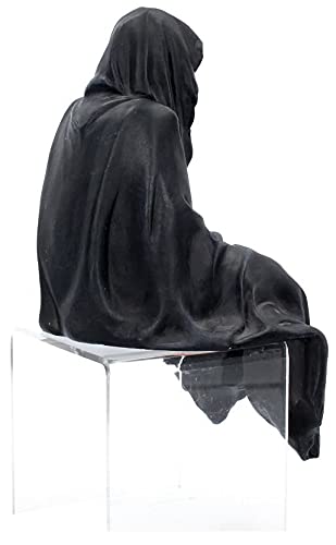 Nemesis Now Darkness Resides Reaper Figurine | 23cm Height | Black Resin Statue 7