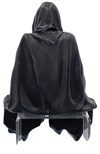 Nemesis Now Darkness Resides Reaper Figurine | 23cm Height | Black Resin Statue 4