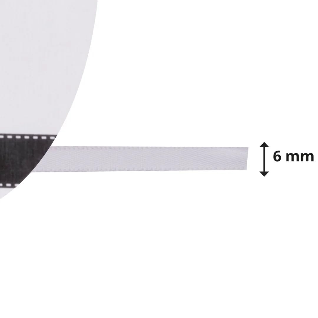 Vaessen Creative Satin Ribbon - Double-Sided Sheen | 6mm x 10m | Light Pink 3