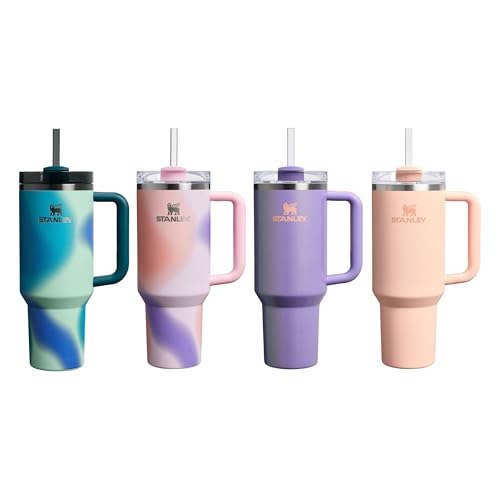 STANLEY Quencher H2.0 Flowstate Tumbler 1.2L - 11 Hours Cold | 2 Days Iced | Periwinkle Shimmer 9