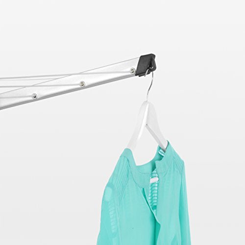 Brabantia Lift-O-Matic Rotary Dryer - 50m Line, Adjustable Height (129-187 cm), Metallic Grey 8
