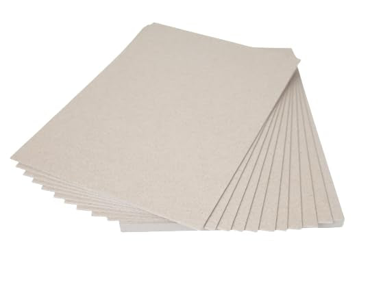 House of Card & Paper Grey Kraft Board - 945gsm, 1500micron, A6 Size | 40 Sheets 4