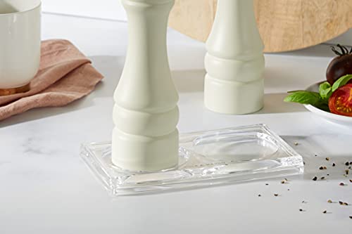 Cole & Mason Ramsgate Clear Acrylic Mill Tray for Salt, Pepper, Oil & Vinegar Mills | 157x95x13mm 9