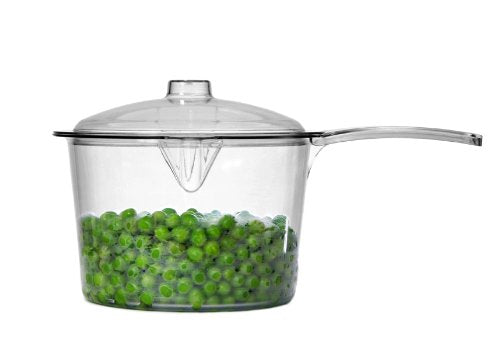 Pendeford NS616 Polycarbonate Saucepan with Lid | 0.9 Litre | Dishwasher Safe 1