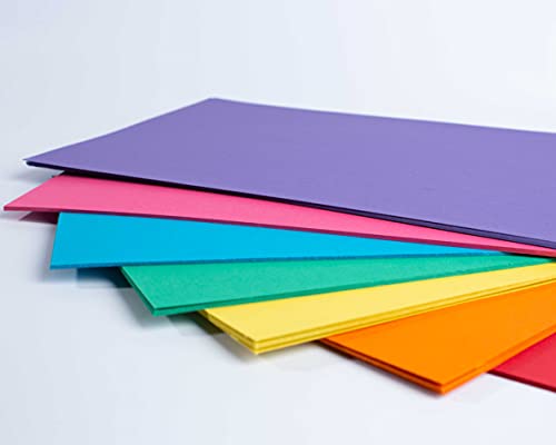 House of Card & Paper A4 160 GSM Card - Rainbow Coloured Card (Pack of 50 Sheets) 4