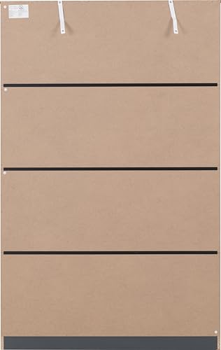 Seconique Dakota 3 Door Wardrobe - Dark Grey | Engineered Wood | 175cm Height 5