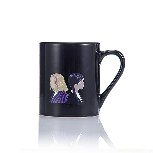 WOW! STUFF Wednesday Heat Changing Ceramic Coffee Mug | Purple | Heat Reveal Technology 3