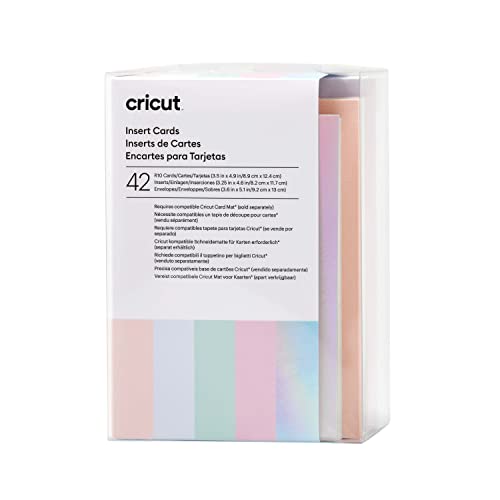 Cricut Insert Cards - Princess Sampler Pack | 42 Cards | Compatible with Cricut Joy, Explore, Maker 10