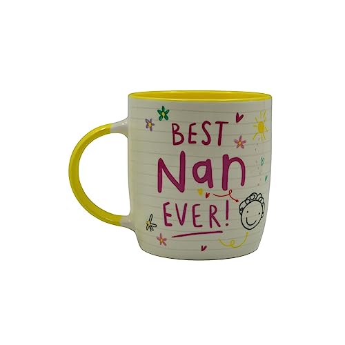 Papillon Collection Best Nan Ever Ceramic Coffee Cup Mug - 11oz | Heat Resistant | Microwave Safe 2