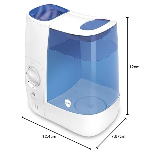 Vicks Warm Mist Humidifier - 3.8L Tank | Up to 24 Hr Runtime | Rooms up to 37m² | VH845E1 7