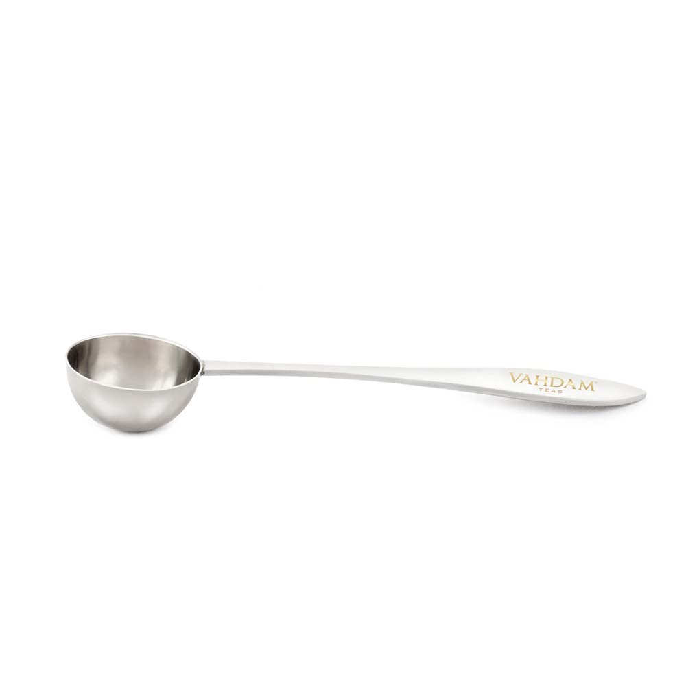 VAHDAM Perfect Serve Loose Leaf Tea Spoon | Premium 18/8 Stainless Steel | Dishwasher Safe 4