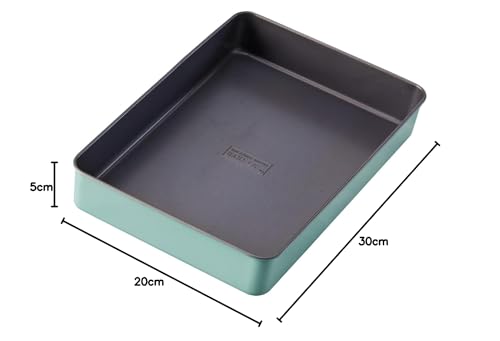 The Great British Bake Off Brownie Tin - Non-Stick Carbon Steel Traybake Pan | 30 x 20 x 5cm 8