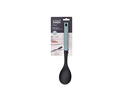 Joseph Joseph Duo Solid Cooking Spoon - Hygienic Design | Heat Resistant Nylon Head | Opal 2