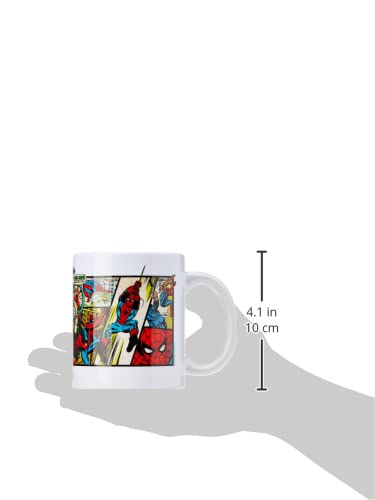 Marvel Pyramid MG23438 Coffee Cup - Porcelain, Red and Blue, Microwave Safe 6
