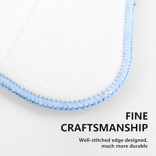 ASelected 6PCS Microfiber Steam Mop Pads Replacement - Washable, 31x25 CM, Vax Compatible 4