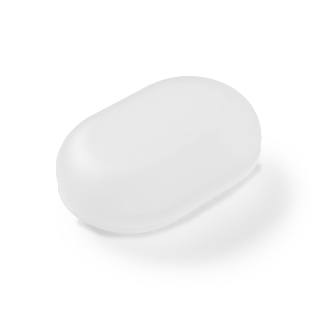 Manicare Travel Soap Case - Portable Frosted Container | Keeps Soap Clean & Dry | PU Material 3