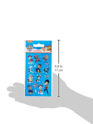 Paper Projects Paw Patrol Party Bag Sticker Bundle - 18 Sheets | Plastic Material | Blue Color 4