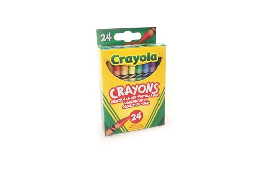 CRAYOLA Crayons - 24 Vibrant Wax Colors | Double Wrapped for Strength | Non-Toxic 2