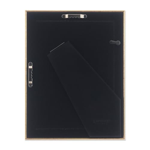 Lawrence Frames Sutter Burnished Gold Picture Frame - 5x7 Inch Photo Size | Tabletop & Wall Mount 4