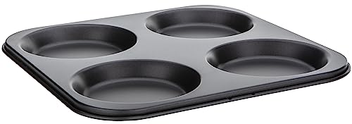 i-Bakwe Yorkshire Pudding Tray - 4 Cup Non-Stick Carbon Steel Baking Pan | Dishwasher Safe 2