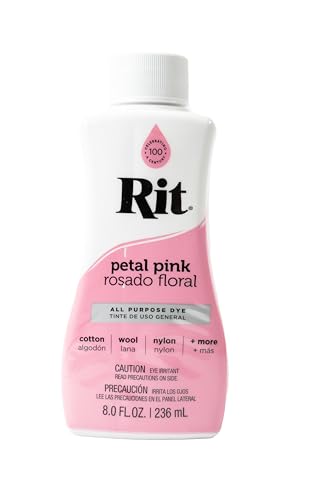 Mouldmaster Rit All-Purpose Liquid Dye - 236ml Petal Pink | Non-Toxic Fabric Dye 2