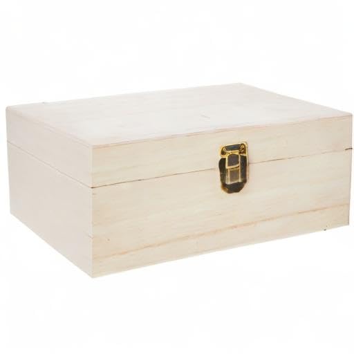 Artemio Wooden Tea Box Storage Container | Beige | 20 x 14 x 8 cm 4