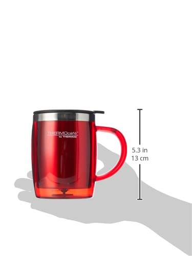 Thermos ThermoCafé Desk Mug - Double Wall Insulation | 450 ml | Red 5