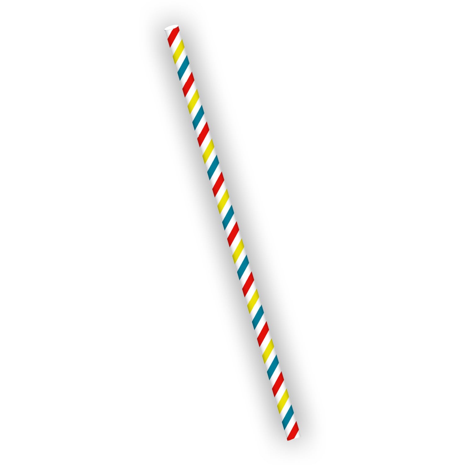 Talking Tables Paper Straws - 300 Pack Bulk Stripy Design | 19.5 cm Eco-Friendly Disposable Drinkware 4