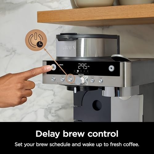 Ninja Prestige 2-in-1 Filter Coffee and Pod Capsule Machine with Built-in Milk Frother | Black 11