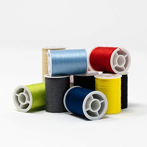 KORBOND CORE Mix Polyester Thread Selection - 12 Spools | 10 Colours | 384m Total | Hand & Machine Sewing 6