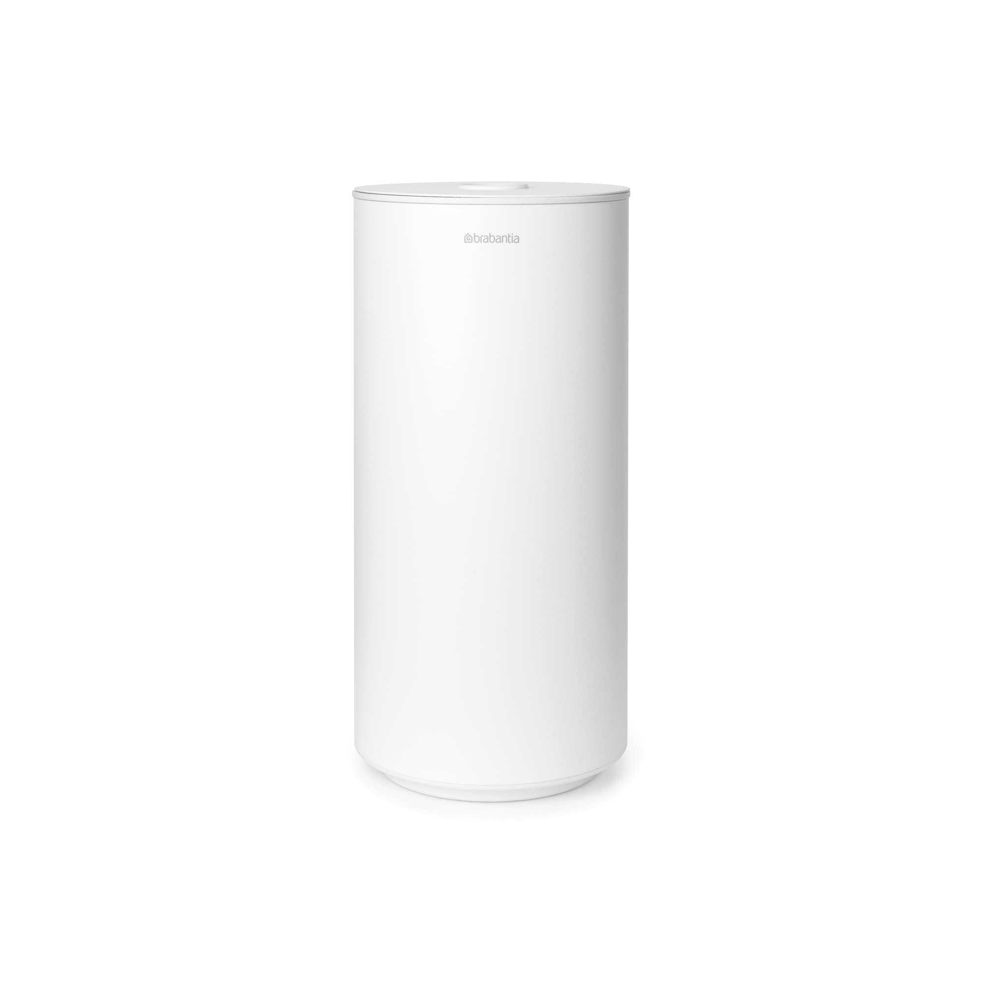 Brabantia Mindset Toilet Roll Dispenser - Holds 2 Spare Rolls | Mineral Fresh White | Alloy Steel 1