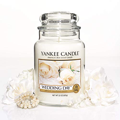 Yankee Candle Wedding Day Scented Large Jar Candle | Up to 150 Hours Burn Time | 22 Fl Oz 10