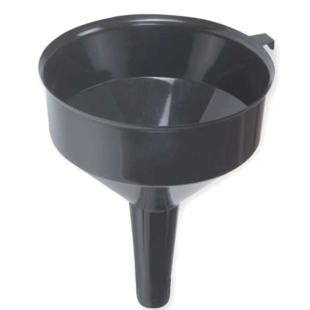 Simply FUN102 Funnel - 102mm (4in) Black Plastic for Rapid Liquid Transfer | Pack of 1