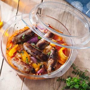 Judge Glass Casserole Dish - 2L Capacity | Oven Safe up to 240°C | Versatile Set 3