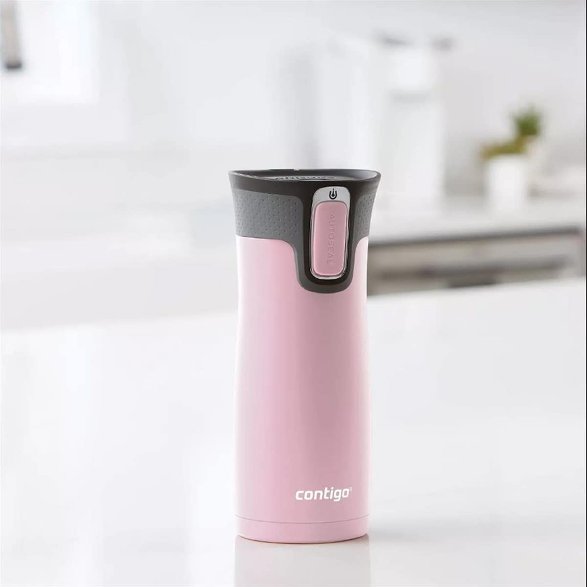 Contigo West Loop Autoseal Insulated Travel Mug - 470 ml, Millennial Pink | Leak Proof