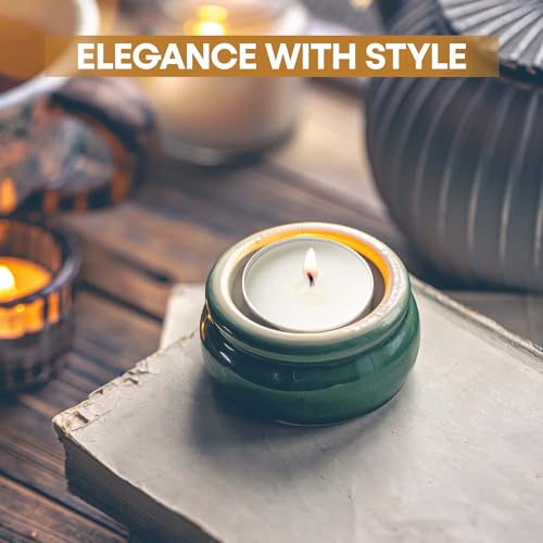 Price's Candles 100 Pack Tea Light Candles - 4 Hour Burn Time | Vegan & Kosher Friendly 2