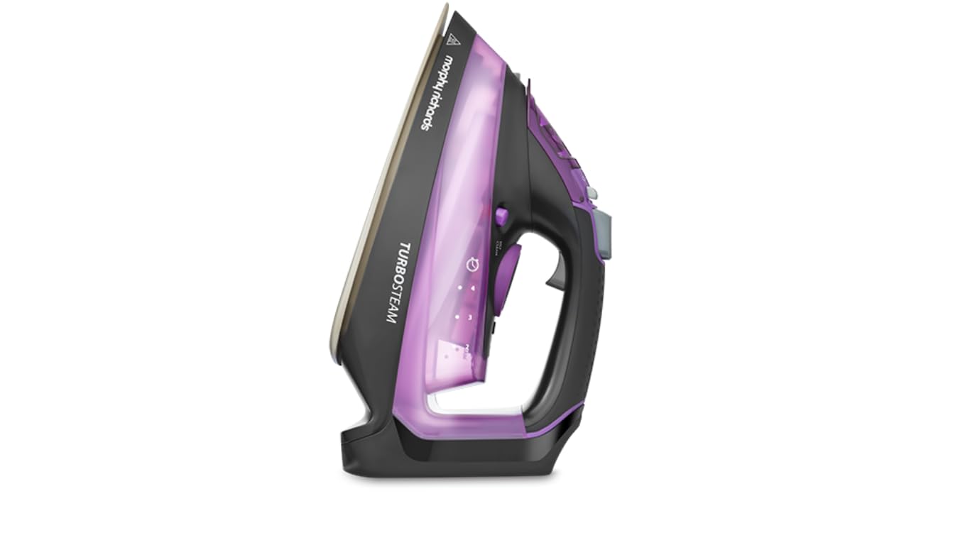 Morphy Richards Turbosteam Steam Iron - 2800W Power | 170g Boost | 380ml Tank | Ceramic Soleplate 1