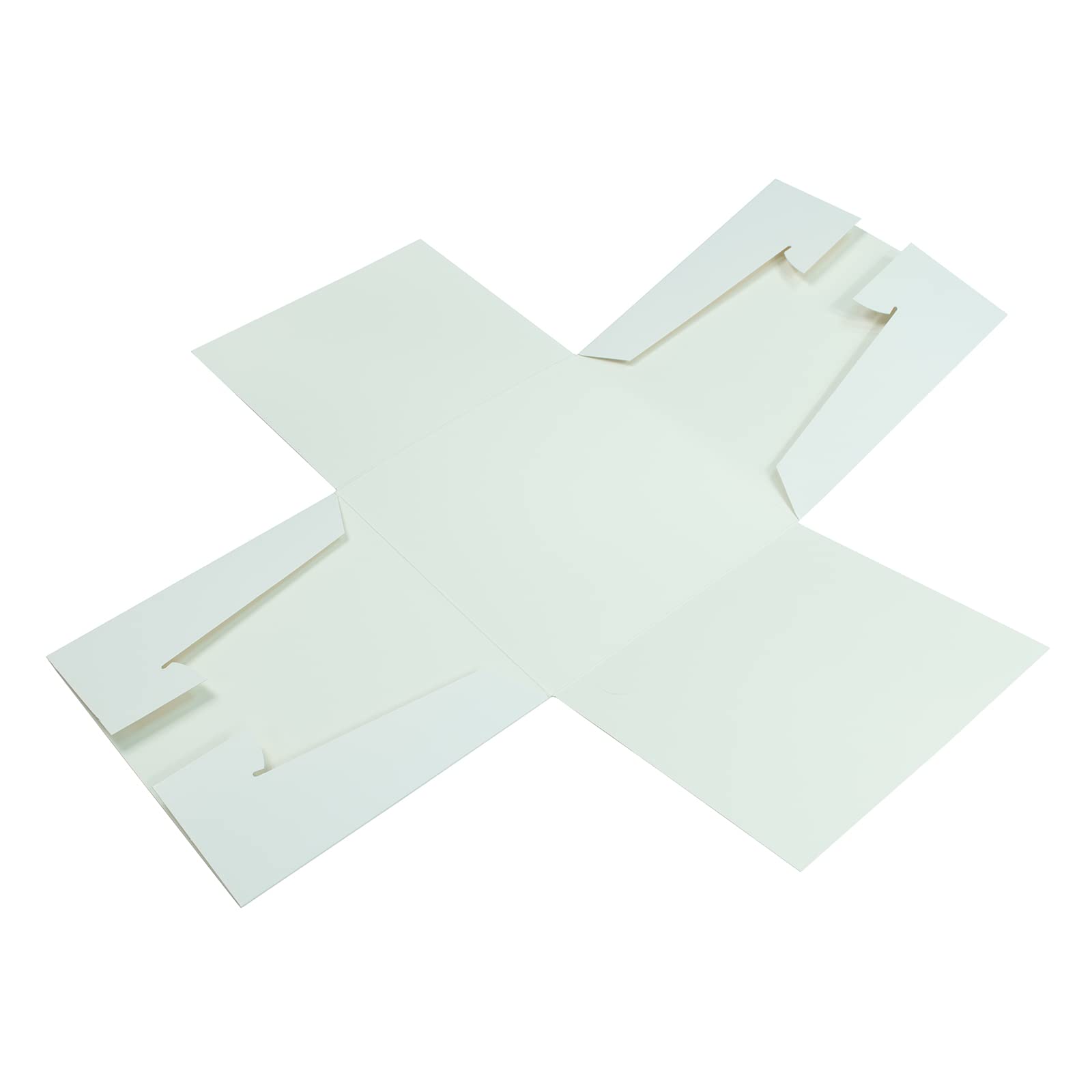 Culpitt Tall White Cake Box - 10 Pack | 10" x 10" x 10" | Food Safe Card 7